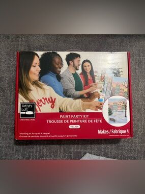 Red Paint Party Kit - Village